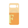 プレミアムパネル with Pixelsnap［ オリジナル - initial two tone - F orange ］