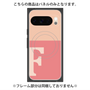 プレミアムパネル with Pixelsnap［ オリジナル - initial two tone - F pink ］