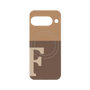 プレミアムパネル with Pixelsnap［ オリジナル - initial two tone - F brown ］