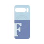 プレミアムパネル with Pixelsnap［ オリジナル - initial two tone - F blue ］