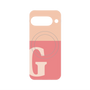 プレミアムパネル with Pixelsnap［ オリジナル - initial two tone - G pink ］