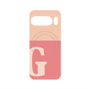 プレミアムパネル with Pixelsnap［ オリジナル - initial two tone - G pink ］