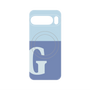 プレミアムパネル with Pixelsnap［ オリジナル - initial two tone - G blue ］