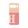 プレミアムパネル with Pixelsnap［ オリジナル - initial two tone - H pink ］