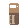 プレミアムパネル with Pixelsnap［ オリジナル - initial two tone - H brown ］