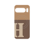 プレミアムパネル with Pixelsnap［ オリジナル - initial two tone - H brown ］