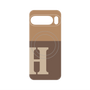 プレミアムパネル with Pixelsnap［ オリジナル - initial two tone - H brown ］