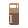 プレミアムパネル with Pixelsnap［ オリジナル - initial two tone - I brown ］