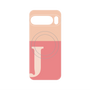 プレミアムパネル with Pixelsnap［ オリジナル - initial two tone - J pink ］