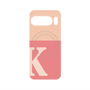 プレミアムパネル with Pixelsnap［ オリジナル - initial two tone - K pink ］