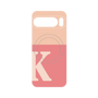プレミアムパネル with Pixelsnap［ オリジナル - initial two tone - K pink ］