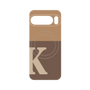 プレミアムパネル with Pixelsnap［ オリジナル - initial two tone - K brown ］