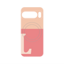 プレミアムパネル with Pixelsnap［ オリジナル - initial two tone - L pink ］
