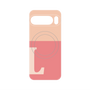 プレミアムパネル with Pixelsnap［ オリジナル - initial two tone - L pink ］