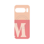 プレミアムパネル with Pixelsnap［ オリジナル - initial two tone - M pink ］