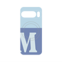 プレミアムパネル with Pixelsnap［ オリジナル - initial two tone - M blue ］