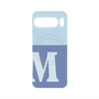 プレミアムパネル with Pixelsnap［ オリジナル - initial two tone - M blue ］