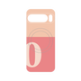 プレミアムパネル with Pixelsnap［ オリジナル - initial two tone - O pink ］
