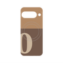 プレミアムパネル with Pixelsnap［ オリジナル - initial two tone - O brown ］