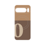 プレミアムパネル with Pixelsnap［ オリジナル - initial two tone - O brown ］