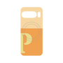 プレミアムパネル with Pixelsnap［ オリジナル - initial two tone - P orange ］