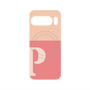 プレミアムパネル with Pixelsnap［ オリジナル - initial two tone - P pink ］