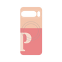 プレミアムパネル with Pixelsnap［ オリジナル - initial two tone - P pink ］