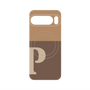 プレミアムパネル with Pixelsnap［ オリジナル - initial two tone - P brown ］