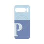 プレミアムパネル with Pixelsnap［ オリジナル - initial two tone - P blue ］