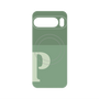 プレミアムパネル with Pixelsnap［ オリジナル - initial two tone - P green ］