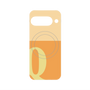 プレミアムパネル with Pixelsnap［ オリジナル - initial two tone - Q orange ］