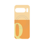 プレミアムパネル with Pixelsnap［ オリジナル - initial two tone - Q orange ］