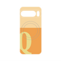プレミアムパネル with Pixelsnap［ オリジナル - initial two tone - Q orange ］