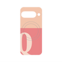 プレミアムパネル with Pixelsnap［ オリジナル - initial two tone - Q pink ］