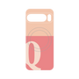 プレミアムパネル with Pixelsnap［ オリジナル - initial two tone - Q pink ］