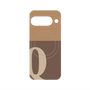 プレミアムパネル with Pixelsnap［ オリジナル - initial two tone - Q brown ］