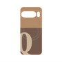 プレミアムパネル with Pixelsnap［ オリジナル - initial two tone - Q brown ］