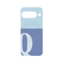 プレミアムパネル with Pixelsnap［ オリジナル - initial two tone - Q blue ］