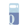 プレミアムパネル with Pixelsnap［ オリジナル - initial two tone - Q blue ］