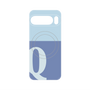 プレミアムパネル with Pixelsnap［ オリジナル - initial two tone - Q blue ］