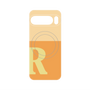 プレミアムパネル with Pixelsnap［ オリジナル - initial two tone - R orange ］