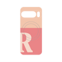 プレミアムパネル with Pixelsnap［ オリジナル - initial two tone - R pink ］