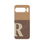 プレミアムパネル with Pixelsnap［ オリジナル - initial two tone - R brown ］