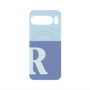 プレミアムパネル with Pixelsnap［ オリジナル - initial two tone - R blue ］