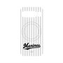 プレミアムパネル with Pixelsnap［ 千葉ロッテマリーンズ - ワードロゴ - マリーンズストライプ ］