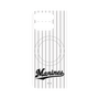 プレミアムパネル with Pixelsnap［ 千葉ロッテマリーンズ - ワードロゴ - マリーンズストライプ ］