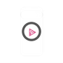 プレミアムパネル with Pixelsnap［ オリジナル - caseplayロゴ - ピンク/C ］