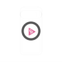 プレミアムパネル with Pixelsnap［ オリジナル - caseplayロゴ - ピンク/C ］