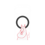 プレミアムパネル with Pixelsnap［ MOOMIN - Blushing face ］