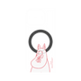 プレミアムパネル with Pixelsnap［ MOOMIN - Blushing face ］